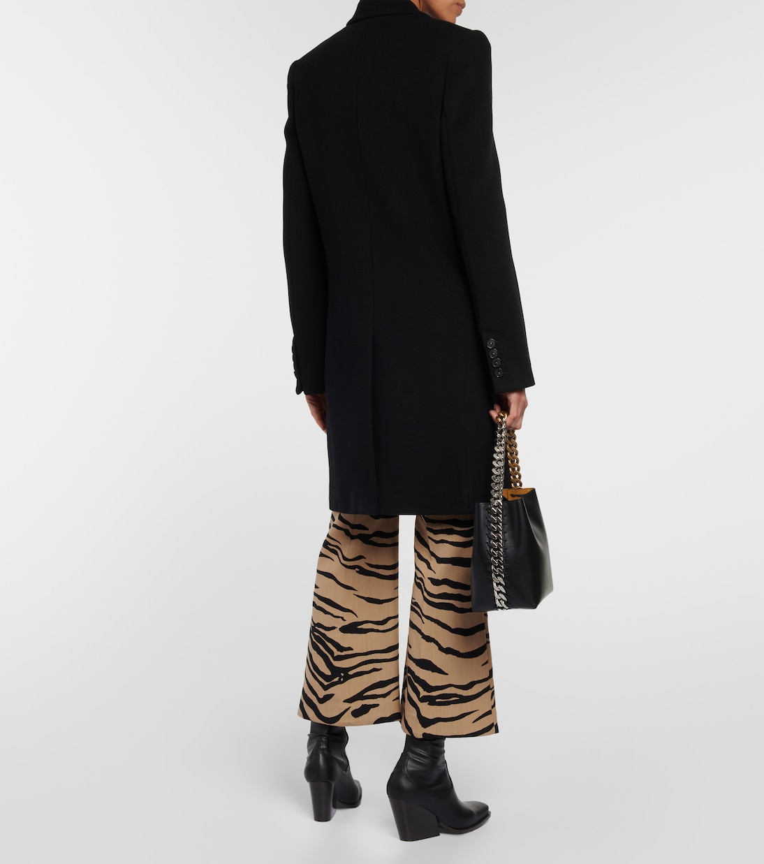 Abrigo cruzado de lana | Stella McCartney