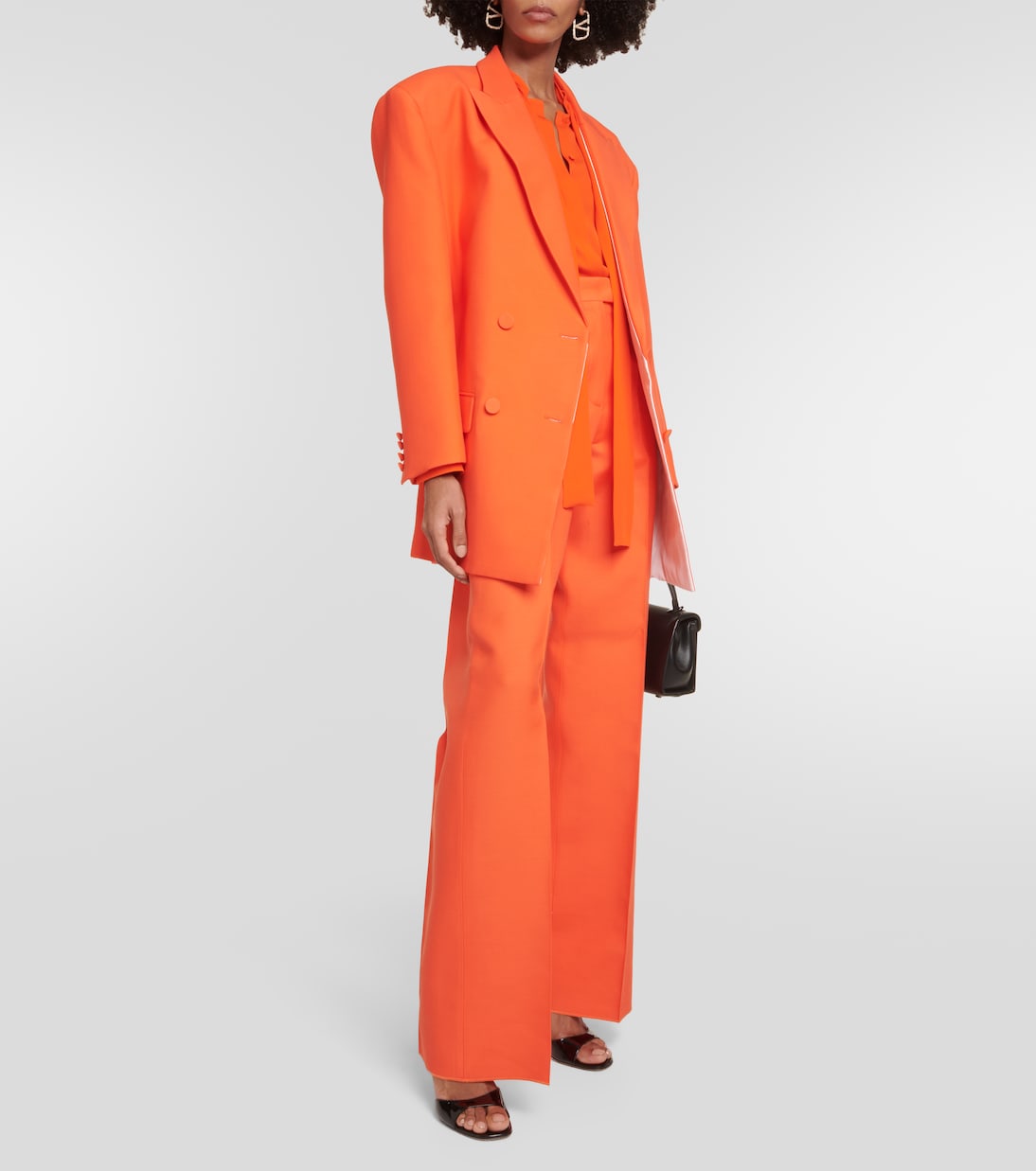 Blazer doppiopetto in Crêpe Couture | Valentino