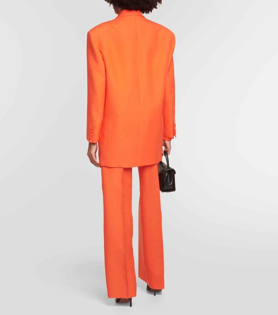 Blazer doppiopetto in Crêpe Couture | Valentino