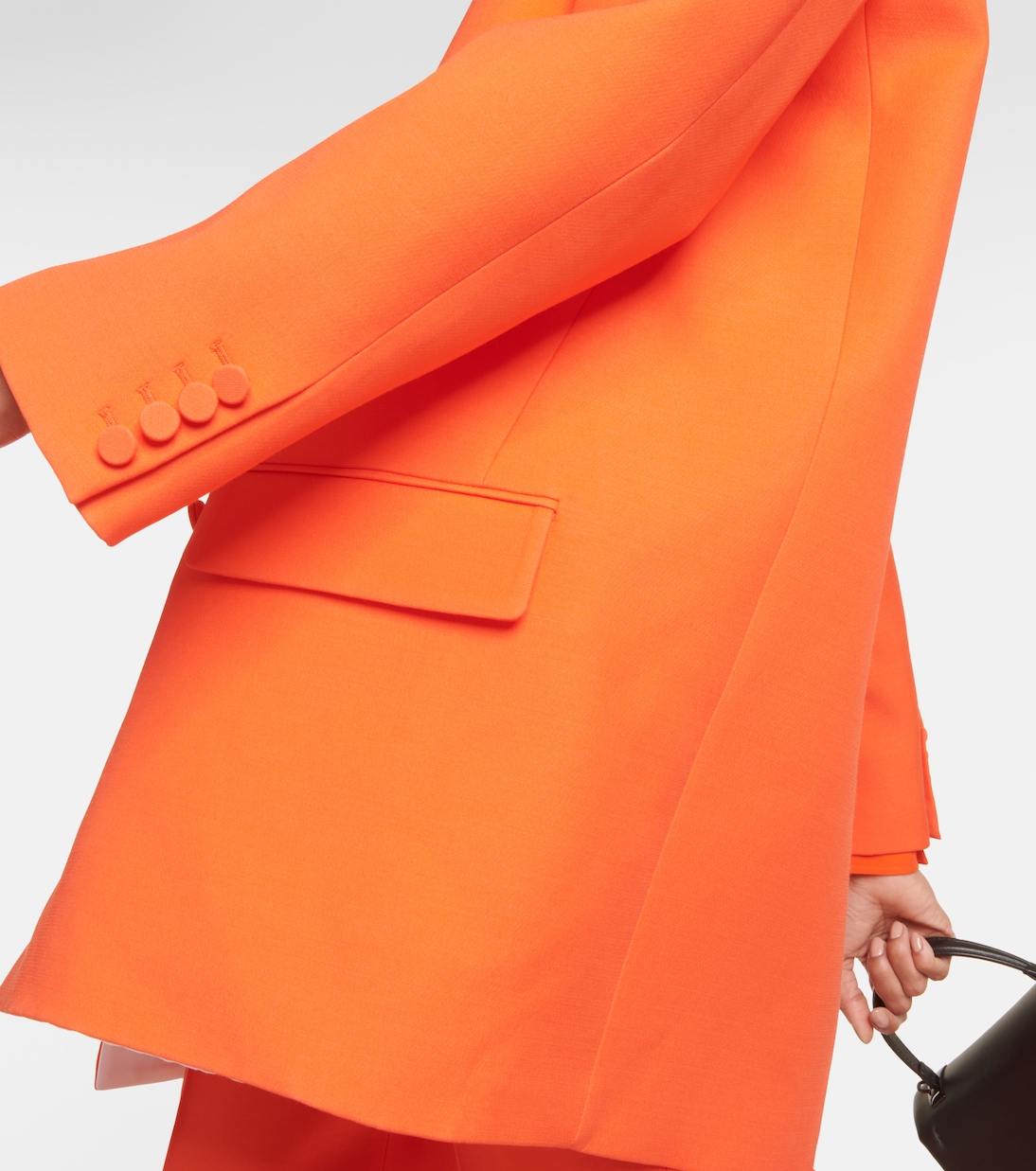 Blazer doppiopetto in Crêpe Couture | Valentino
