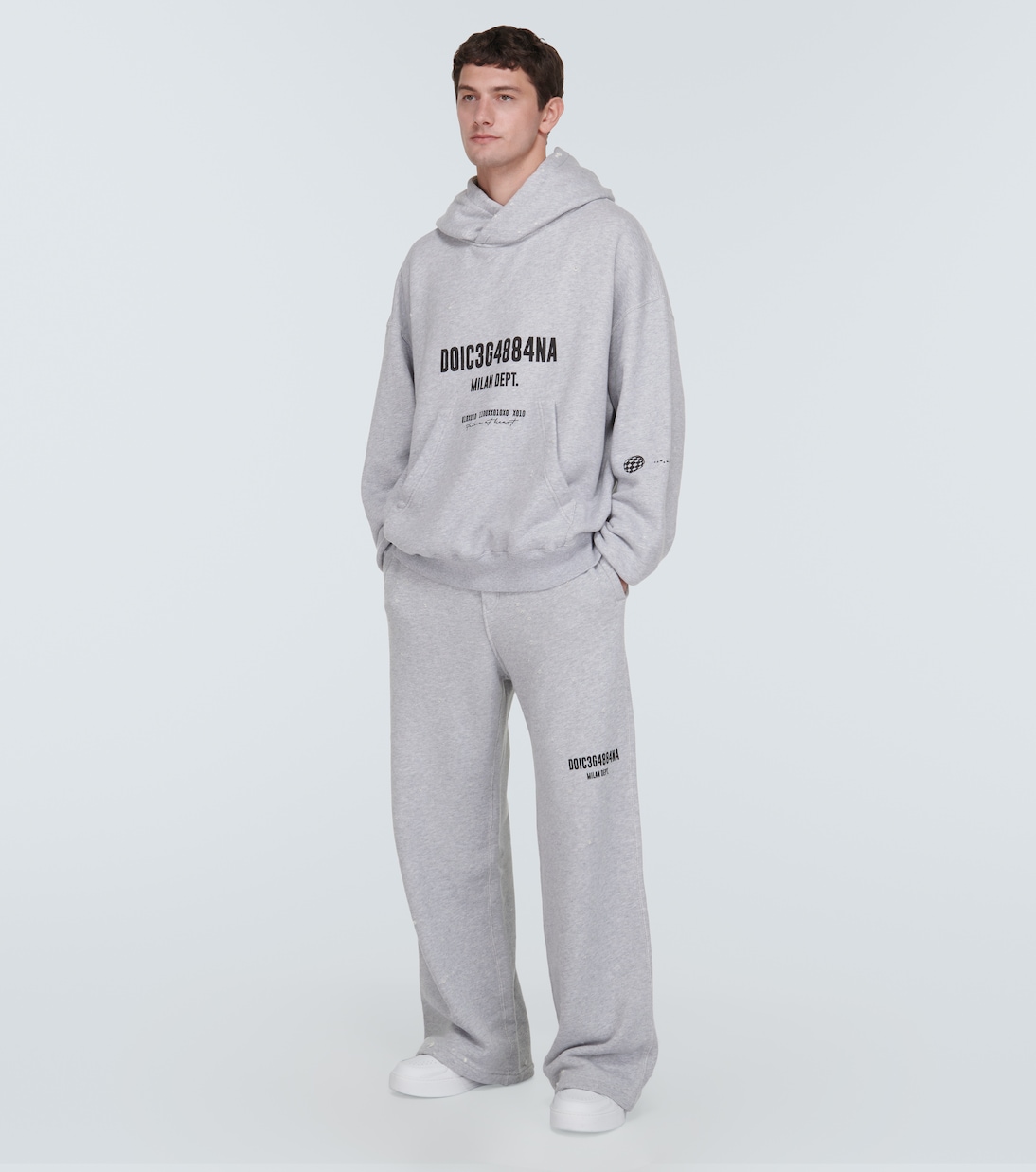 Bedruckte Jogginghose aus Baumwolle | Dolce&Gabbana