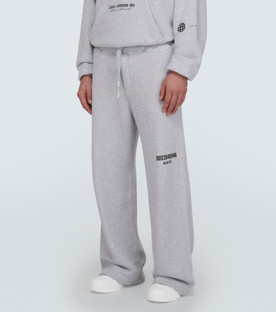 Bedruckte Jogginghose aus Baumwolle | Dolce&Gabbana