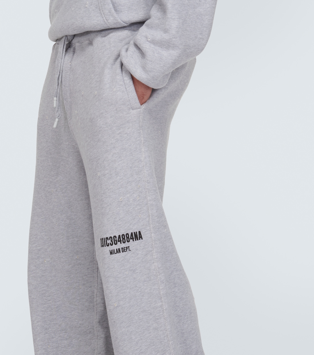 Bedruckte Jogginghose aus Baumwolle | Dolce&Gabbana