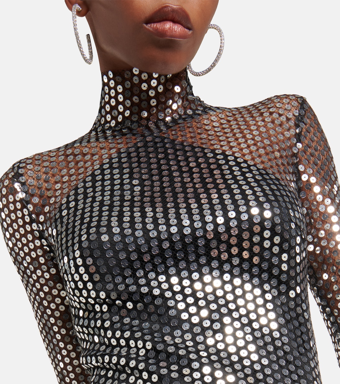 Robe longue Tina à sequins | Taller Marmo