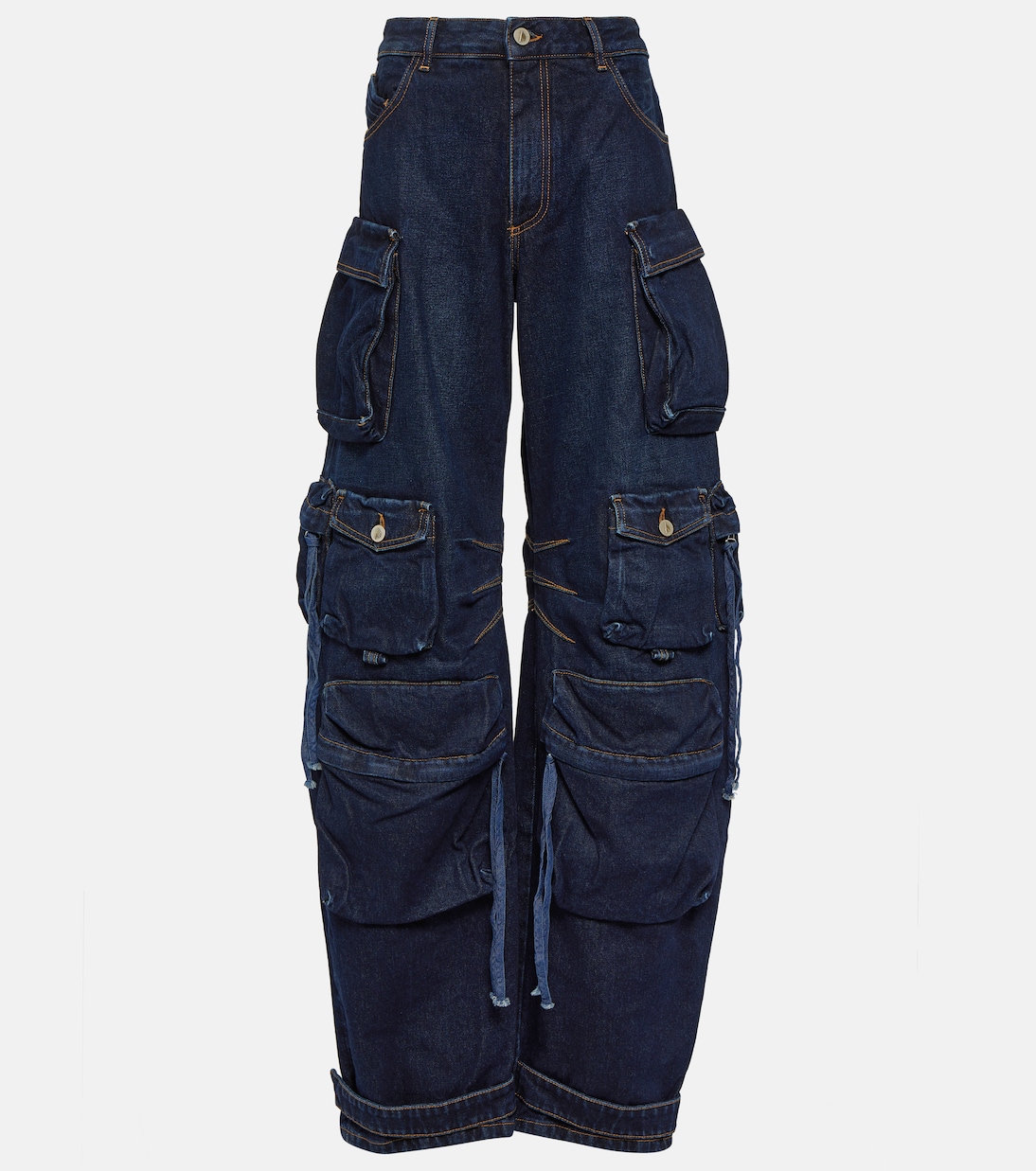 Fern denim cargo pants | The Attico