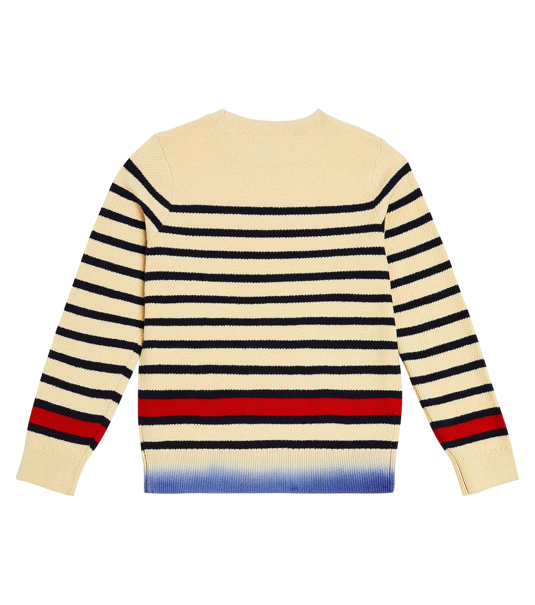 Striped cotton and wool sweater  | Scotch & Soda Kids