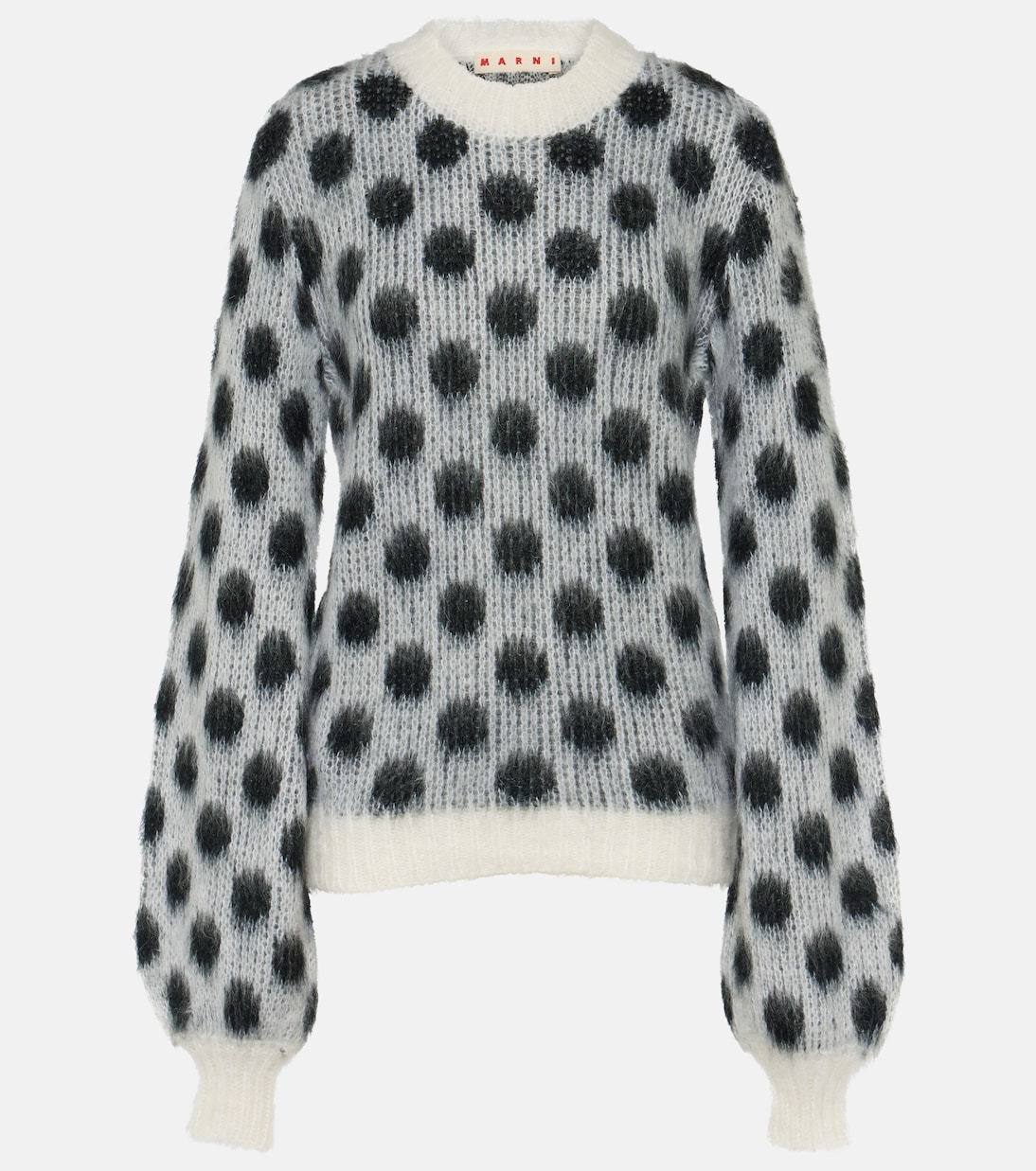 Pullover in jacquard a pois | Marni