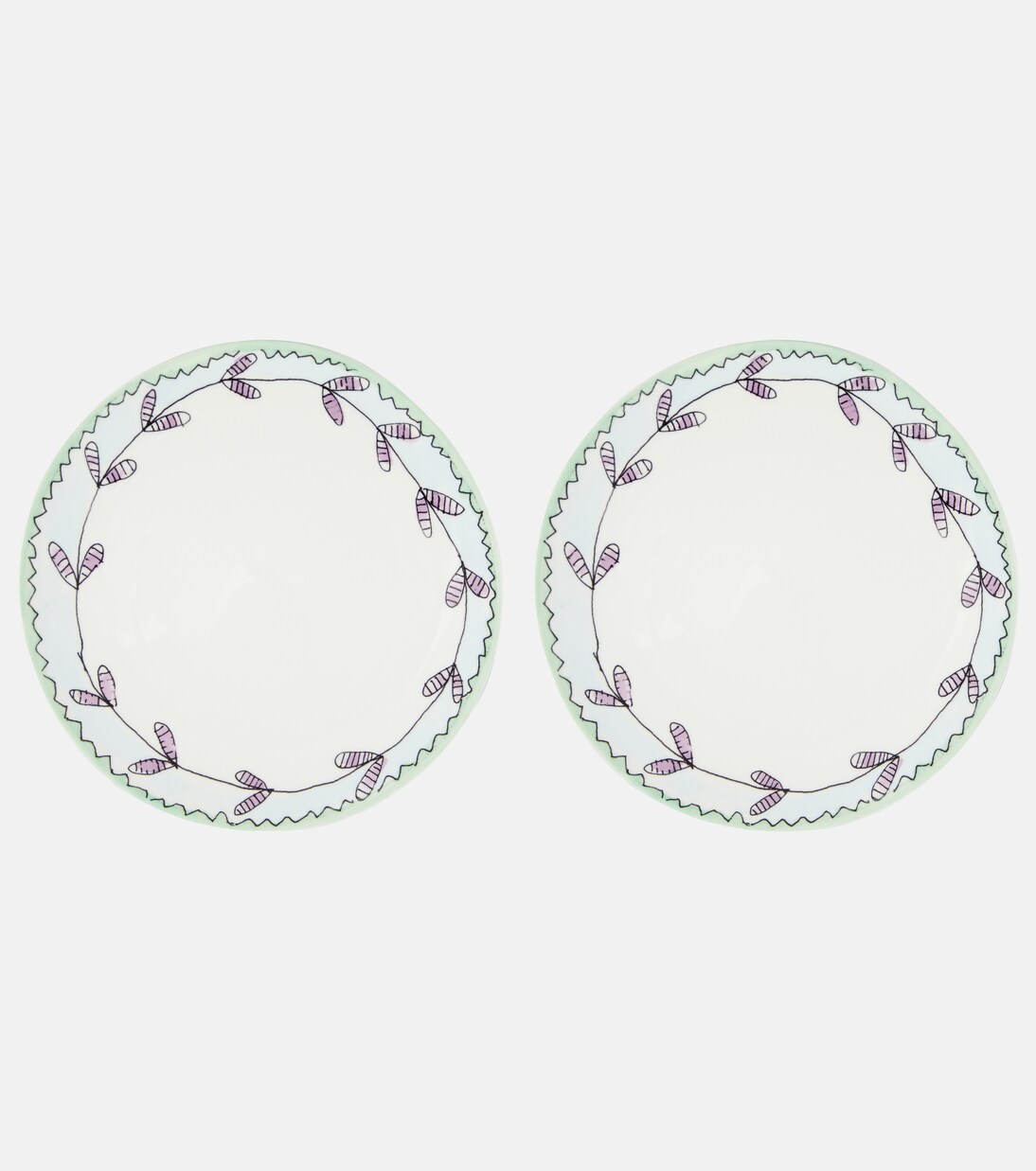 x Marni Blossom Milk set of 2 dessert plates | Serax