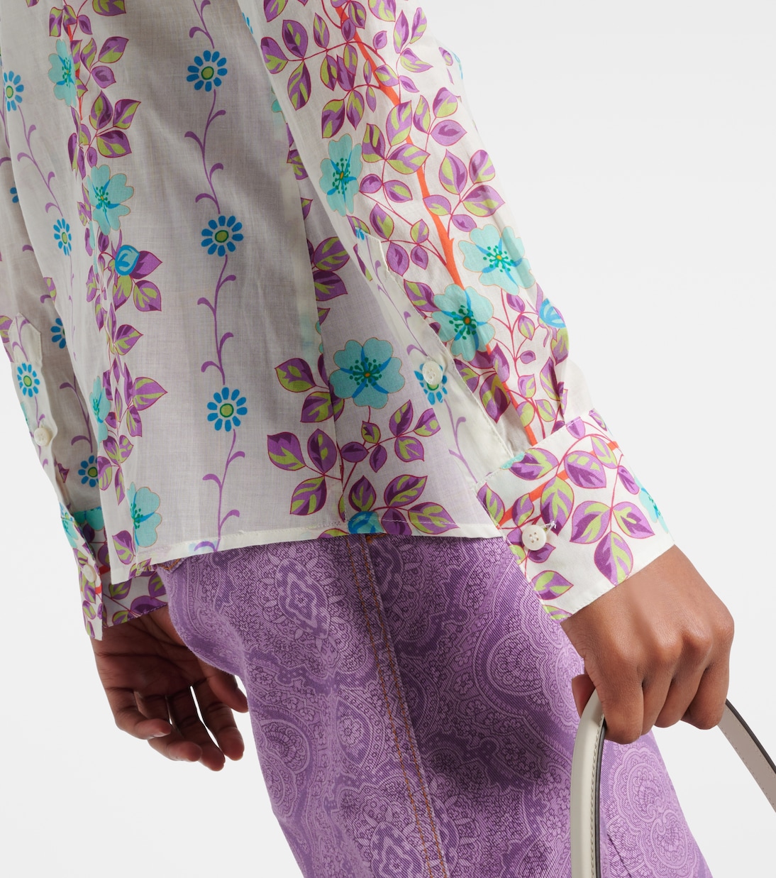 Camisa de algodón floral | Etro