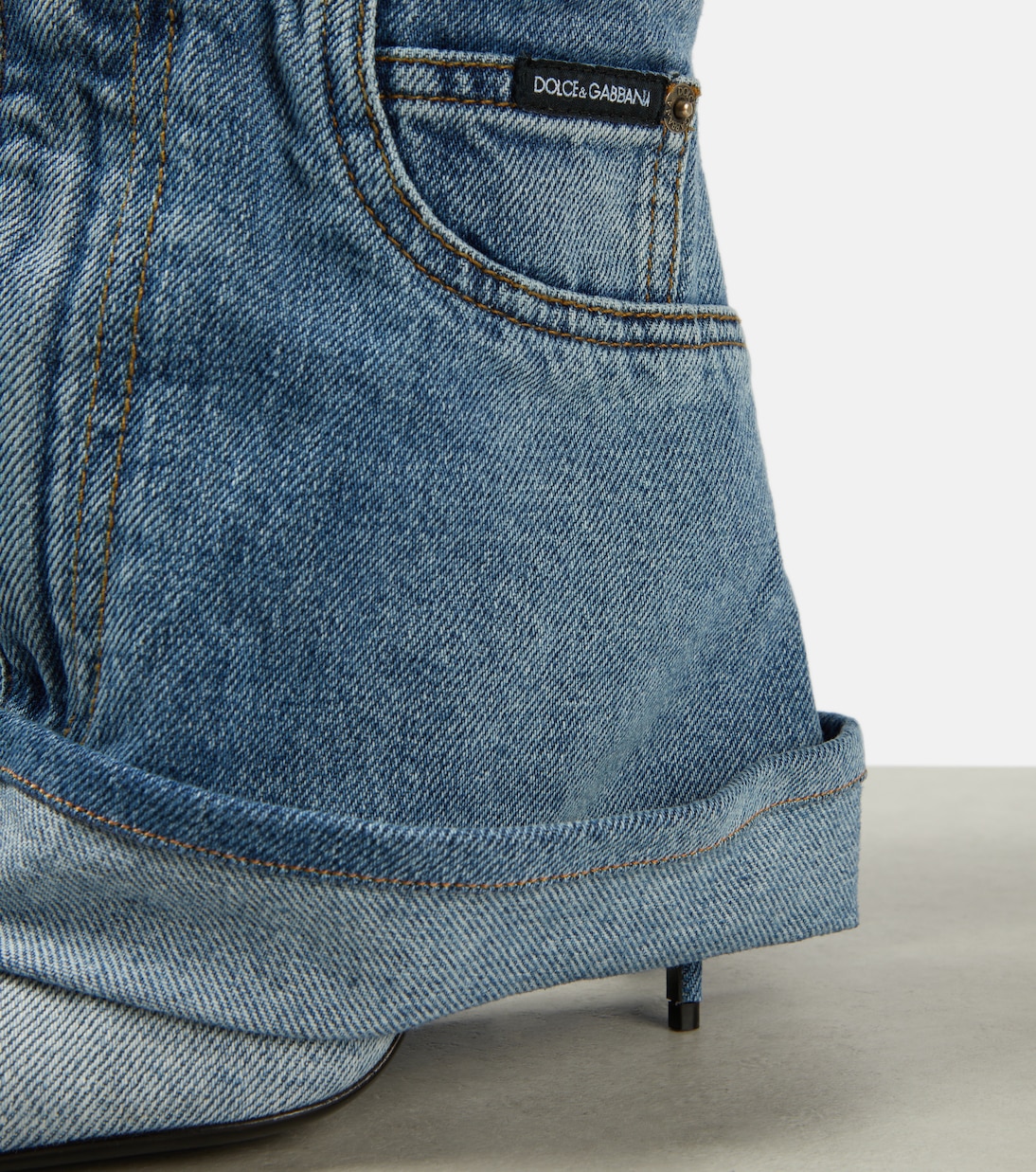 Botines 105 de denim | Dolce&Gabbana