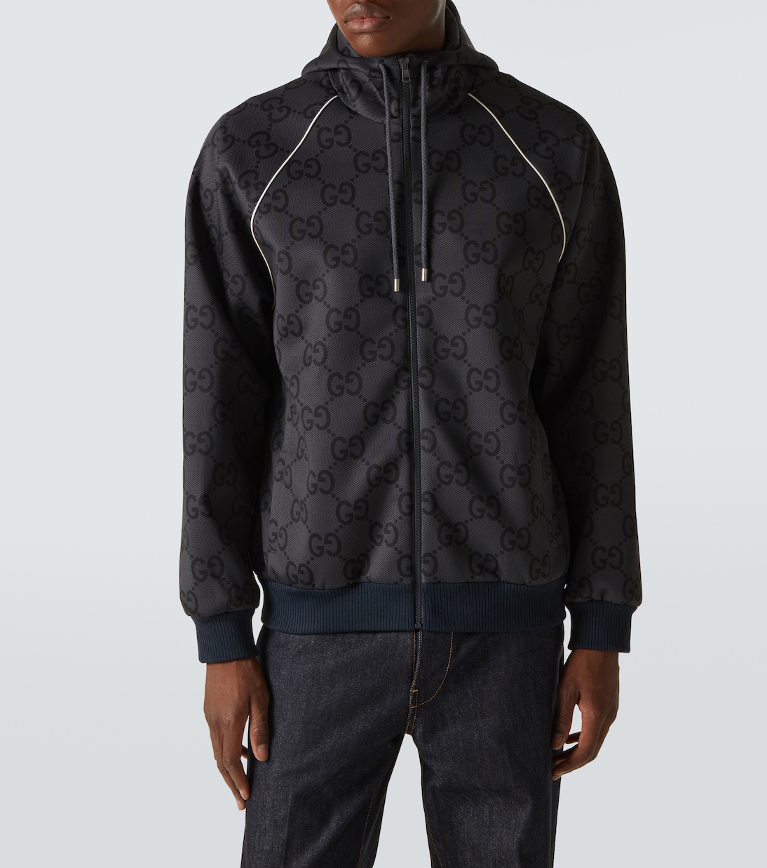 Chaqueta con Jumbo GG y Web | Gucci