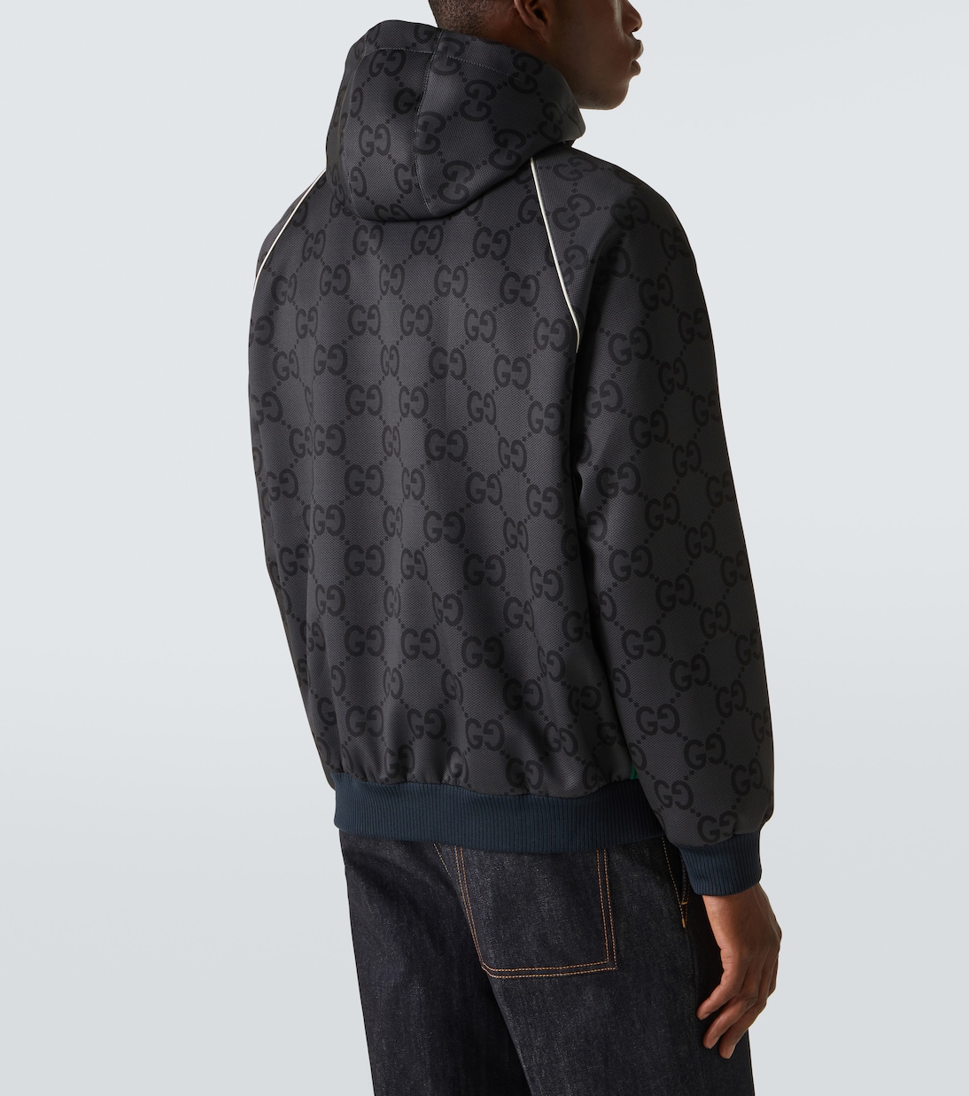 Chaqueta con Jumbo GG y Web | Gucci