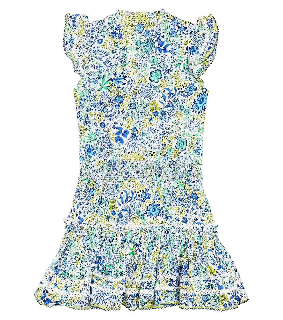 Abito Anais con stampa e volant | Poupette St Barth Kids