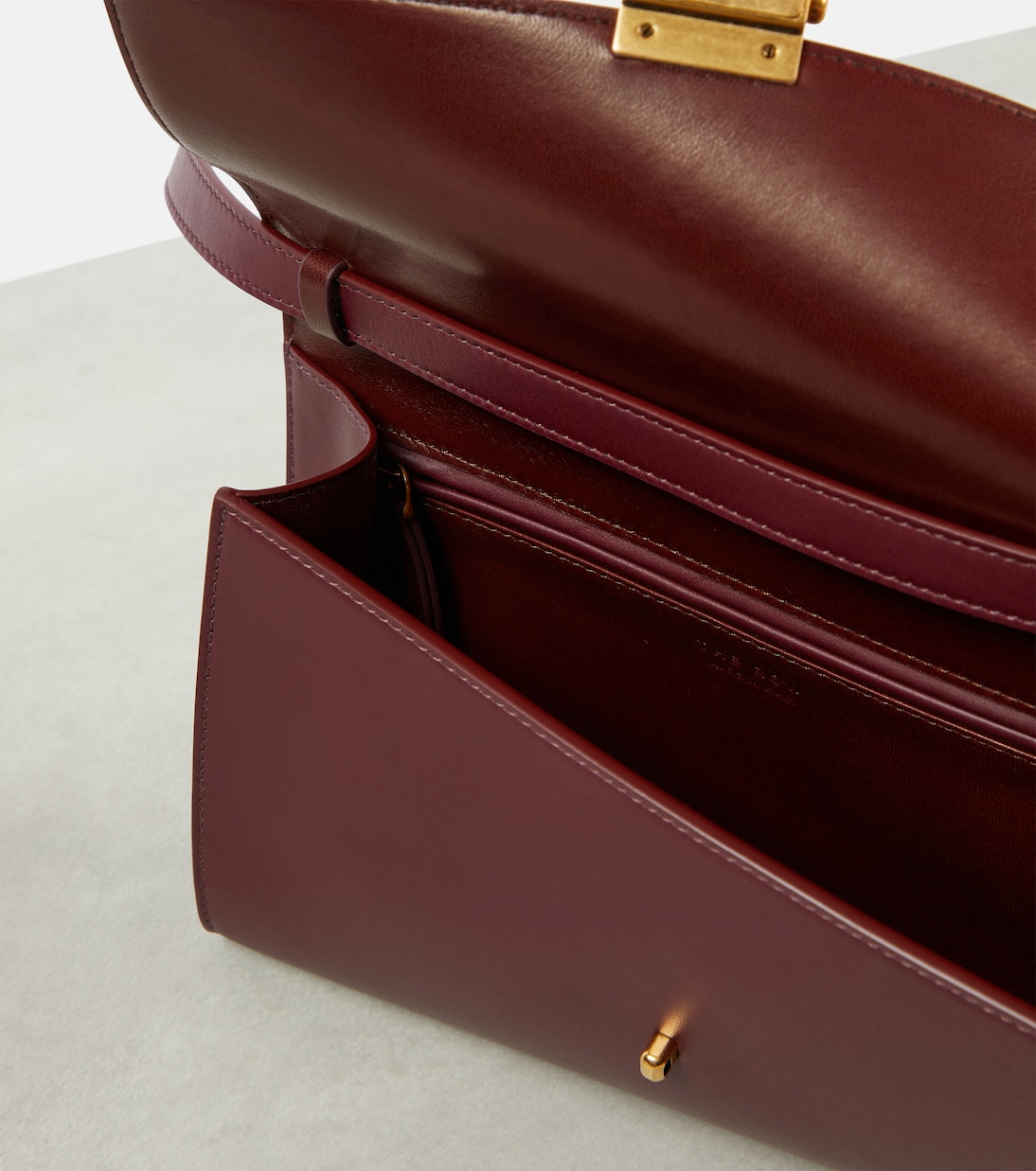 Schultertasche Laurie aus Leder | The Row