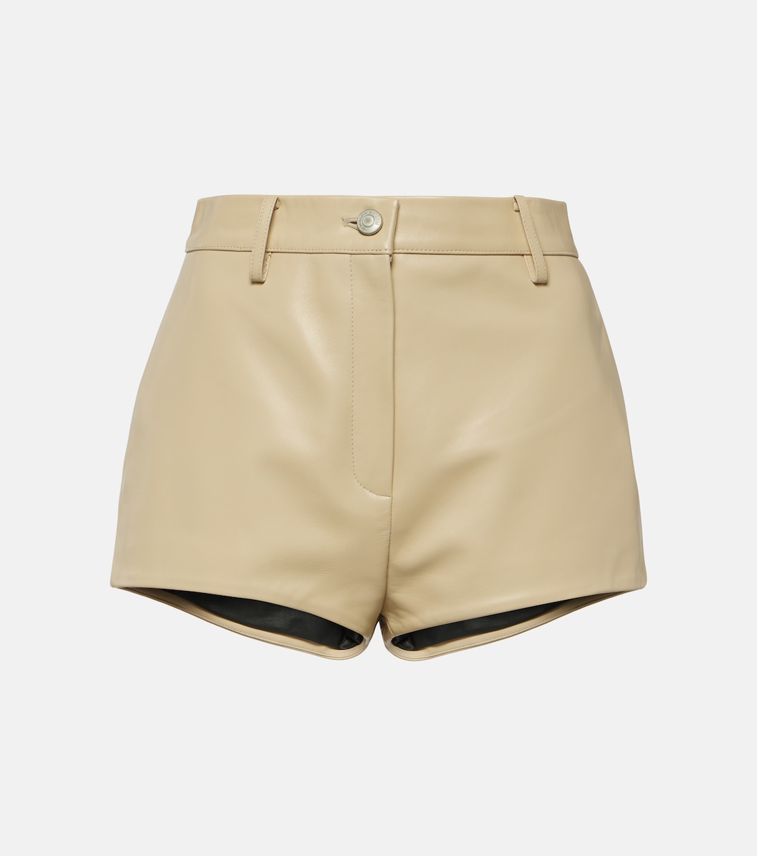 Short à taille haute en cuir | Magda Butrym