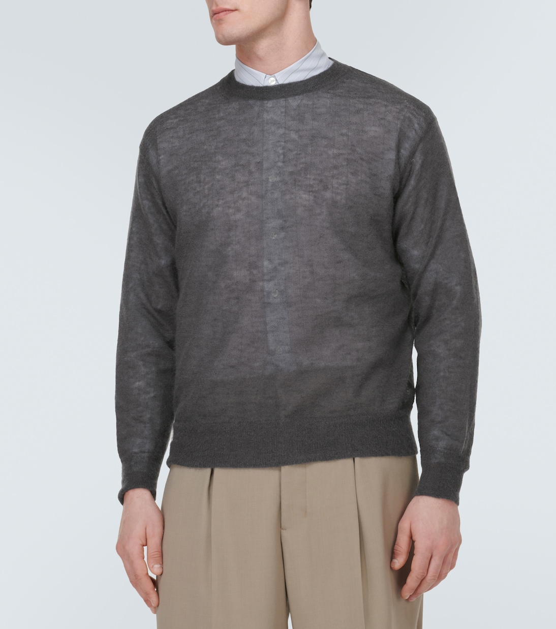 Pull en mohair mélangé | Auralee