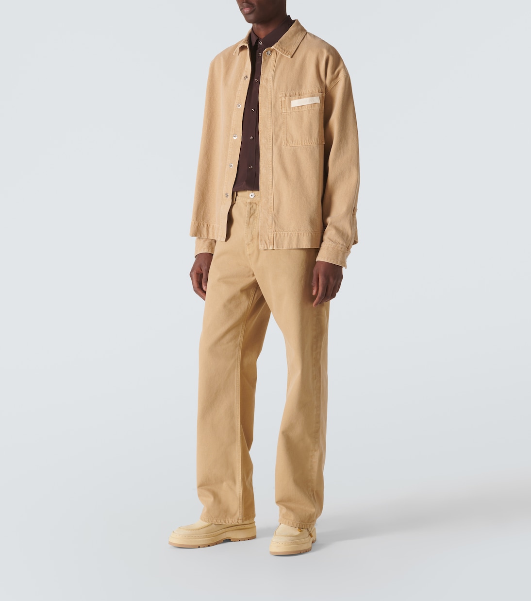 Jeans rectos de tiro medio | Jacquemus