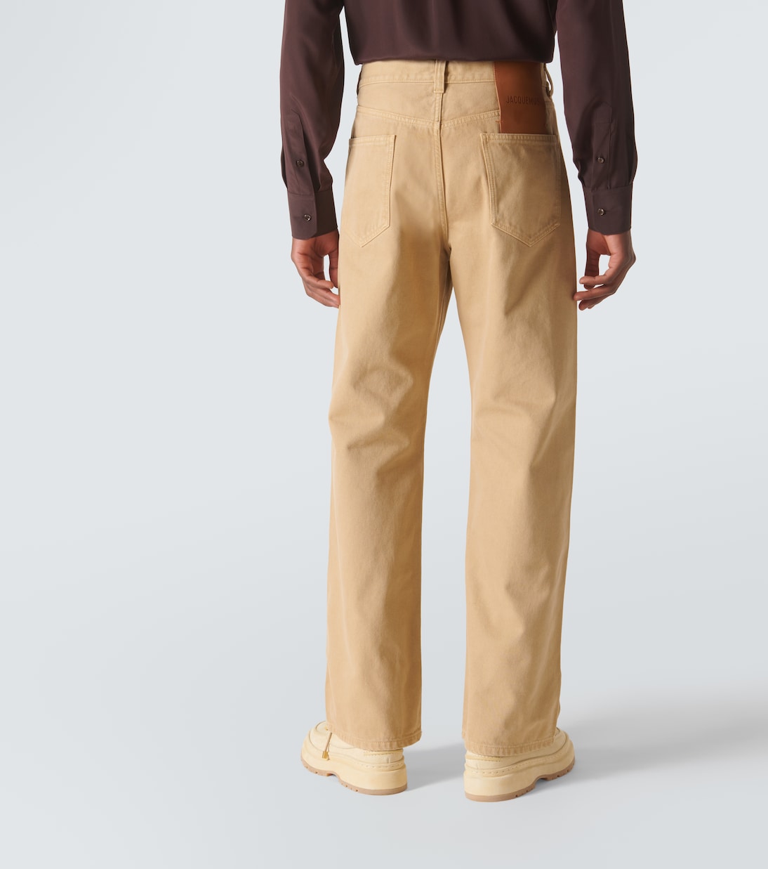 Jeans rectos de tiro medio | Jacquemus