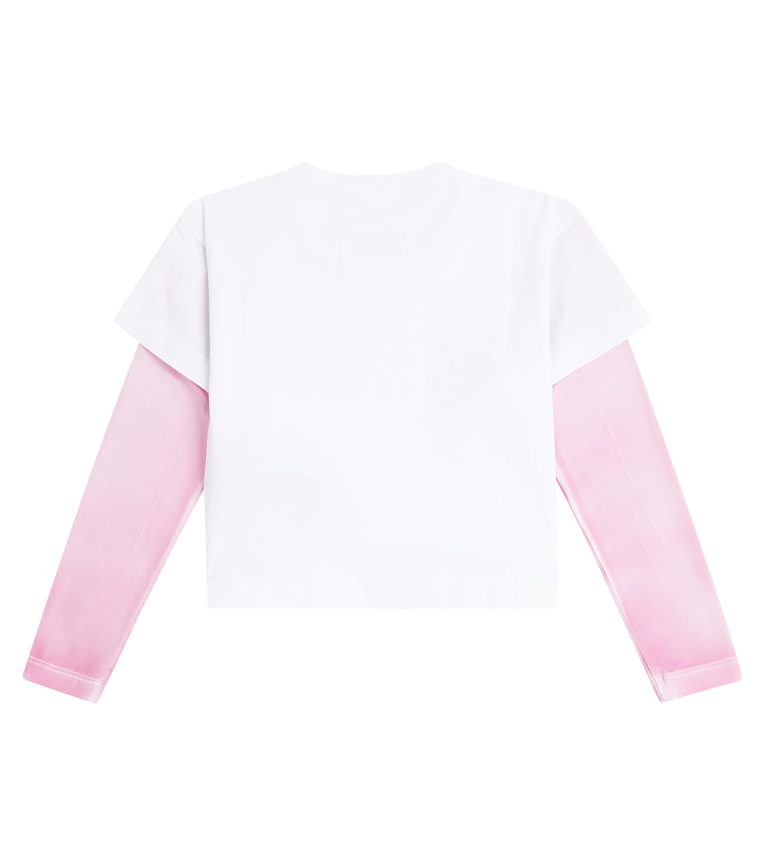 Top in jersey di cotone con logo | MM6 Maison Margiela Kids