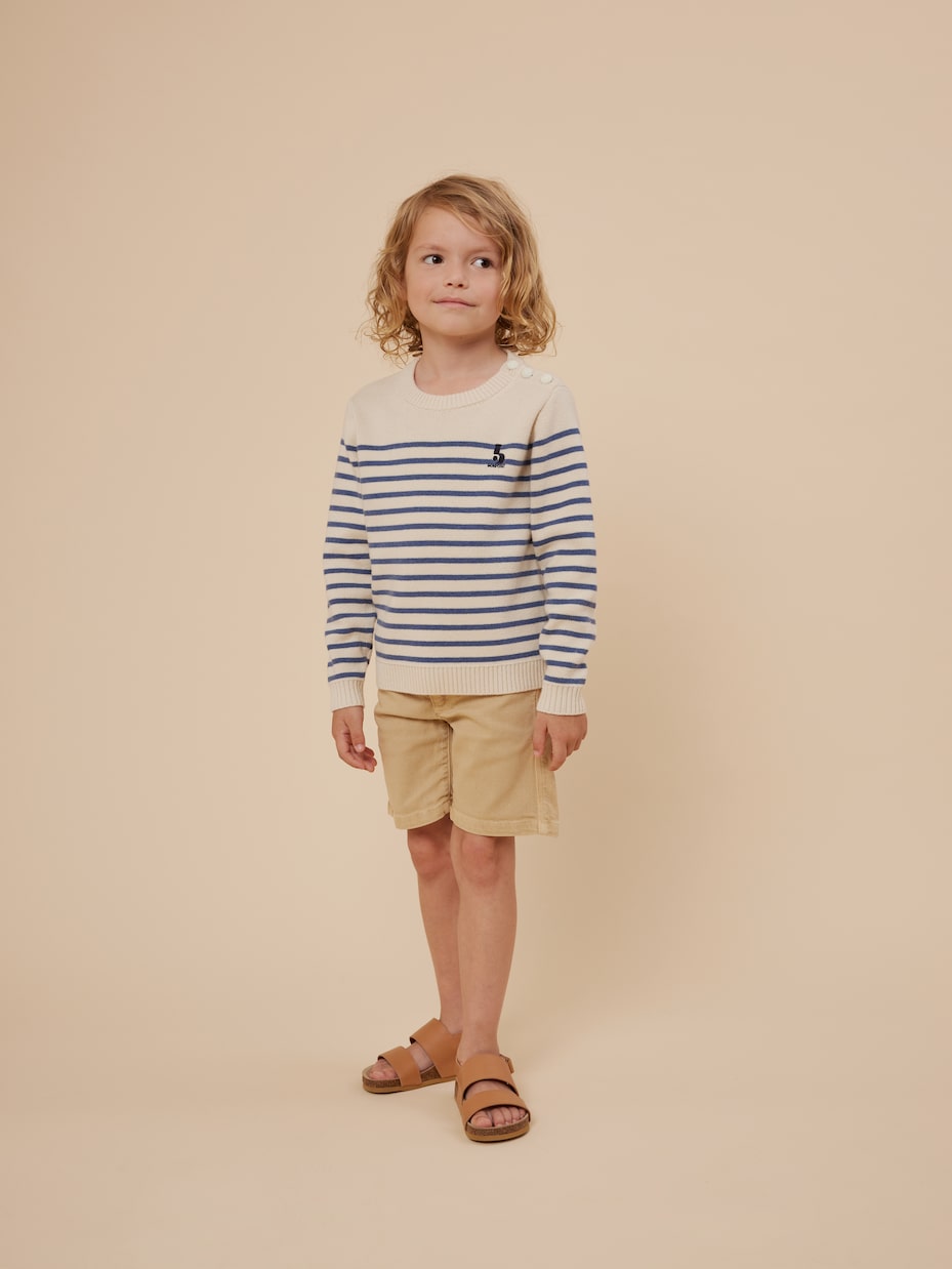 Corey denim Bermuda shorts | Bonpoint