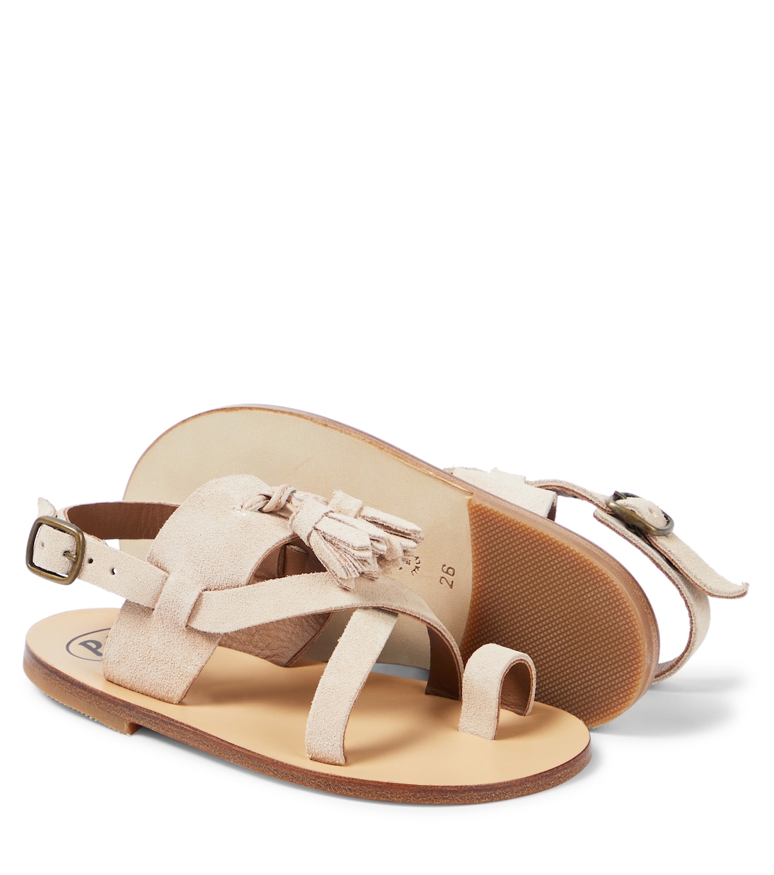Sandales Scamosciato en daim à franges | PèPè