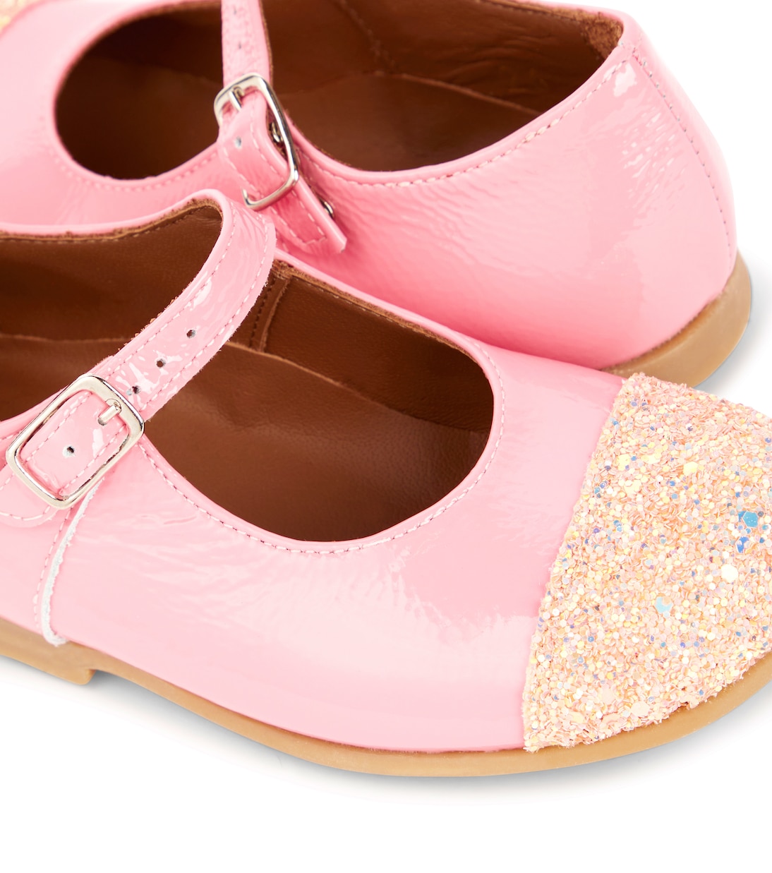 Ballerine in vernice con glitter | PèPè