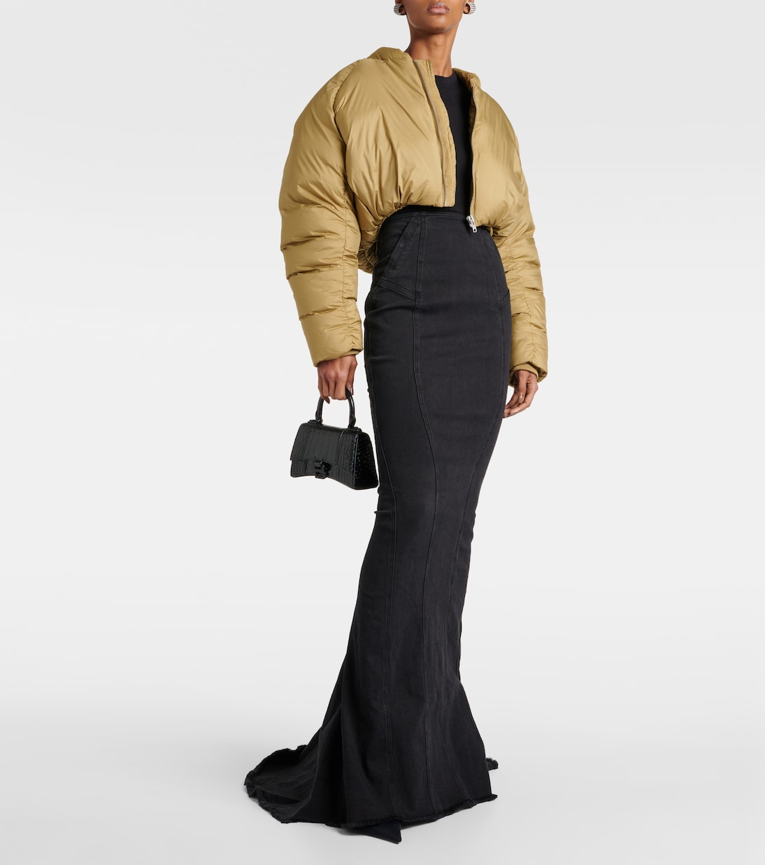 Caudal Fin denim maxi skirt | Entire Studios