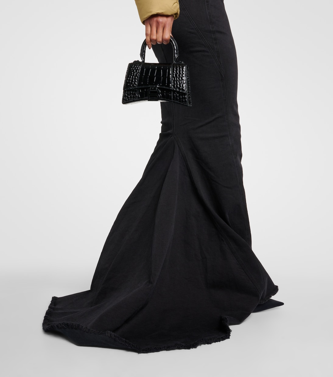 Caudal Fin denim maxi skirt | Entire Studios