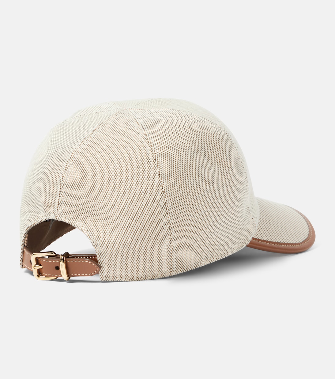 Cappello da baseball in canvas con logo | Miu Miu