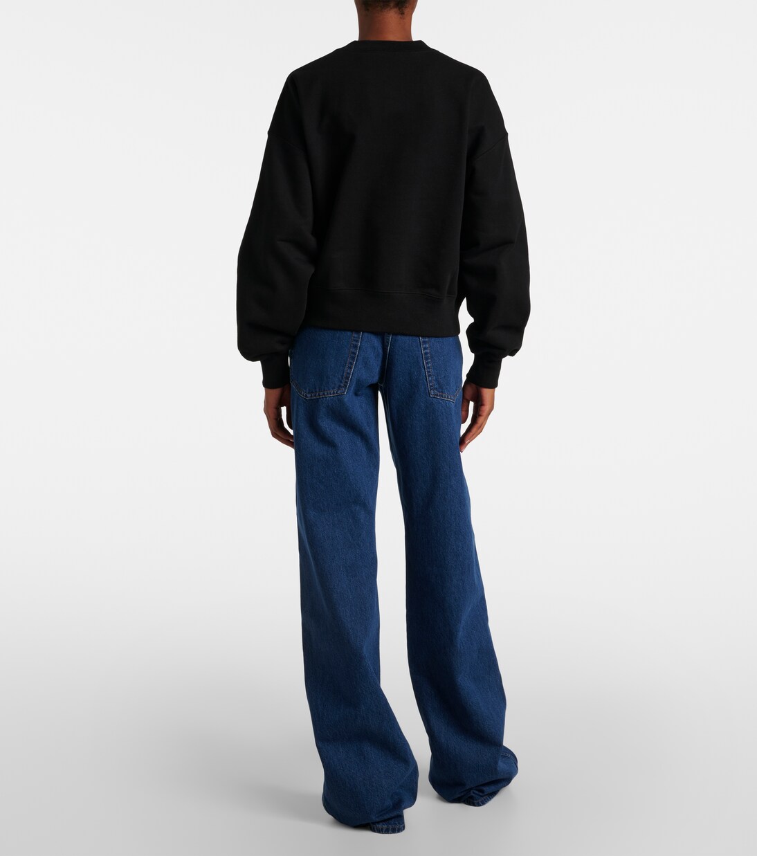 Felpa in cotone con logo | Gucci