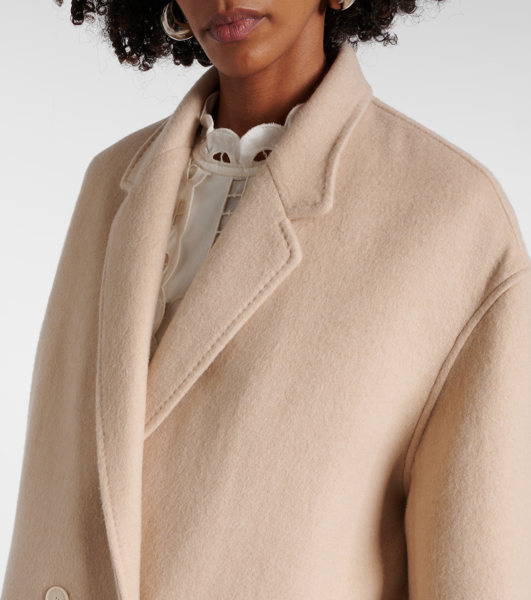 Cappotto Efegozi in lana, cashmere e seta | Isabel Marant