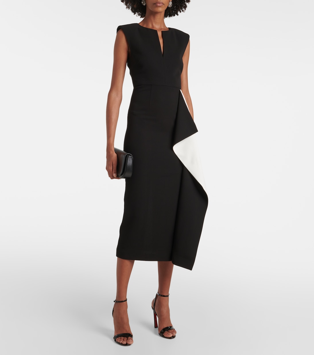 Midikleid aus Cady | Roland Mouret