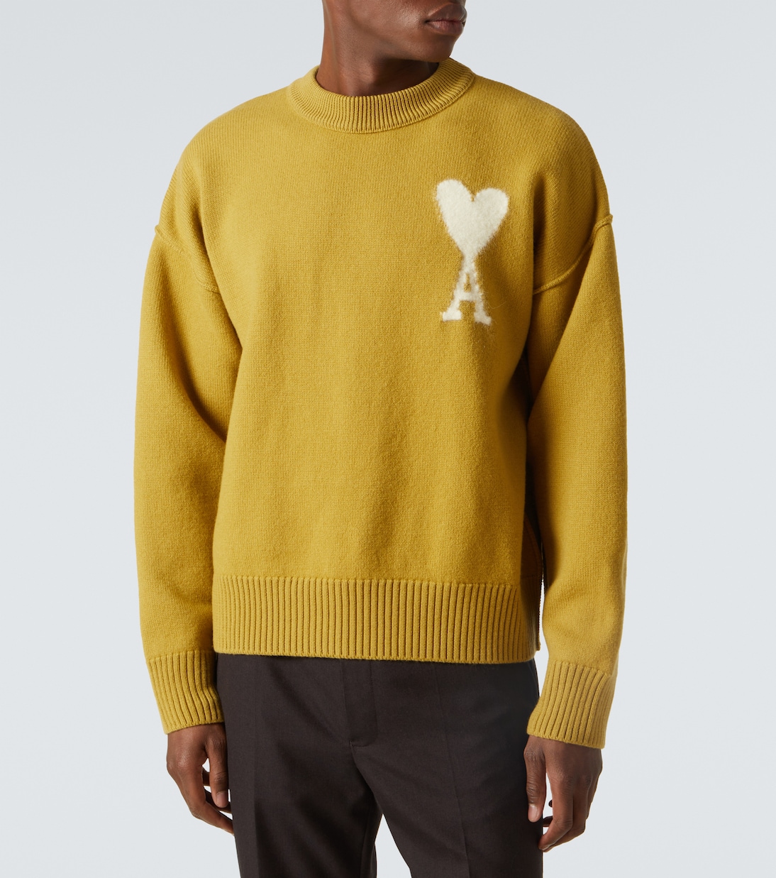 Ami de Cœur virgin wool sweater | Ami Paris