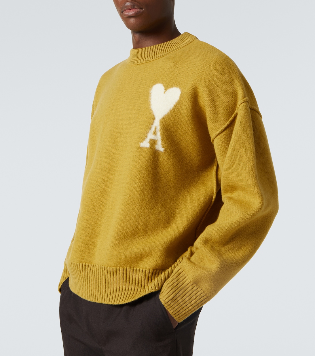 Ami de Cœur virgin wool sweater | Ami Paris