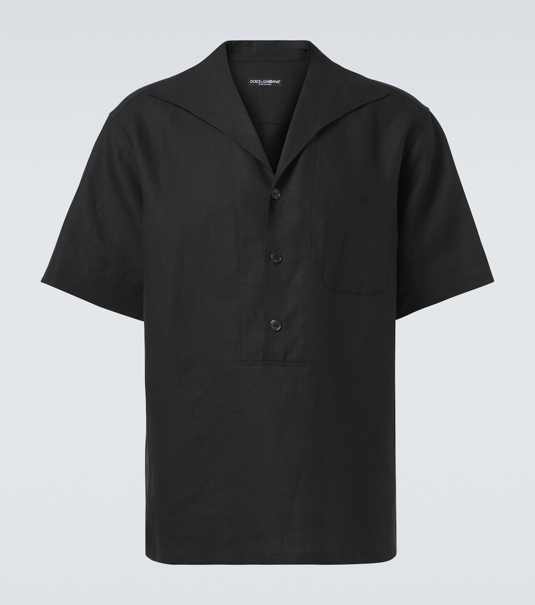 Camicia bowling in lino | Dolce&Gabbana