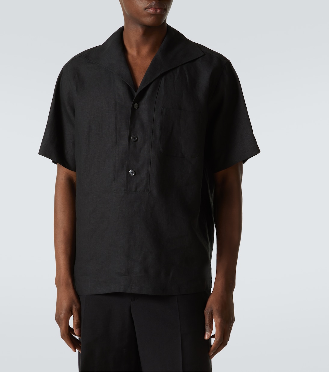 Camicia bowling in lino | Dolce&Gabbana