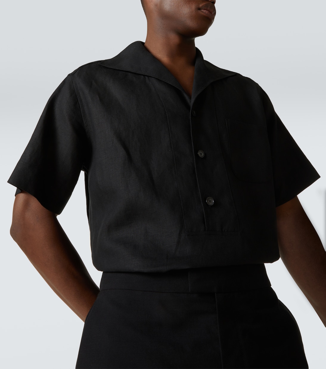 Camicia bowling in lino | Dolce&Gabbana