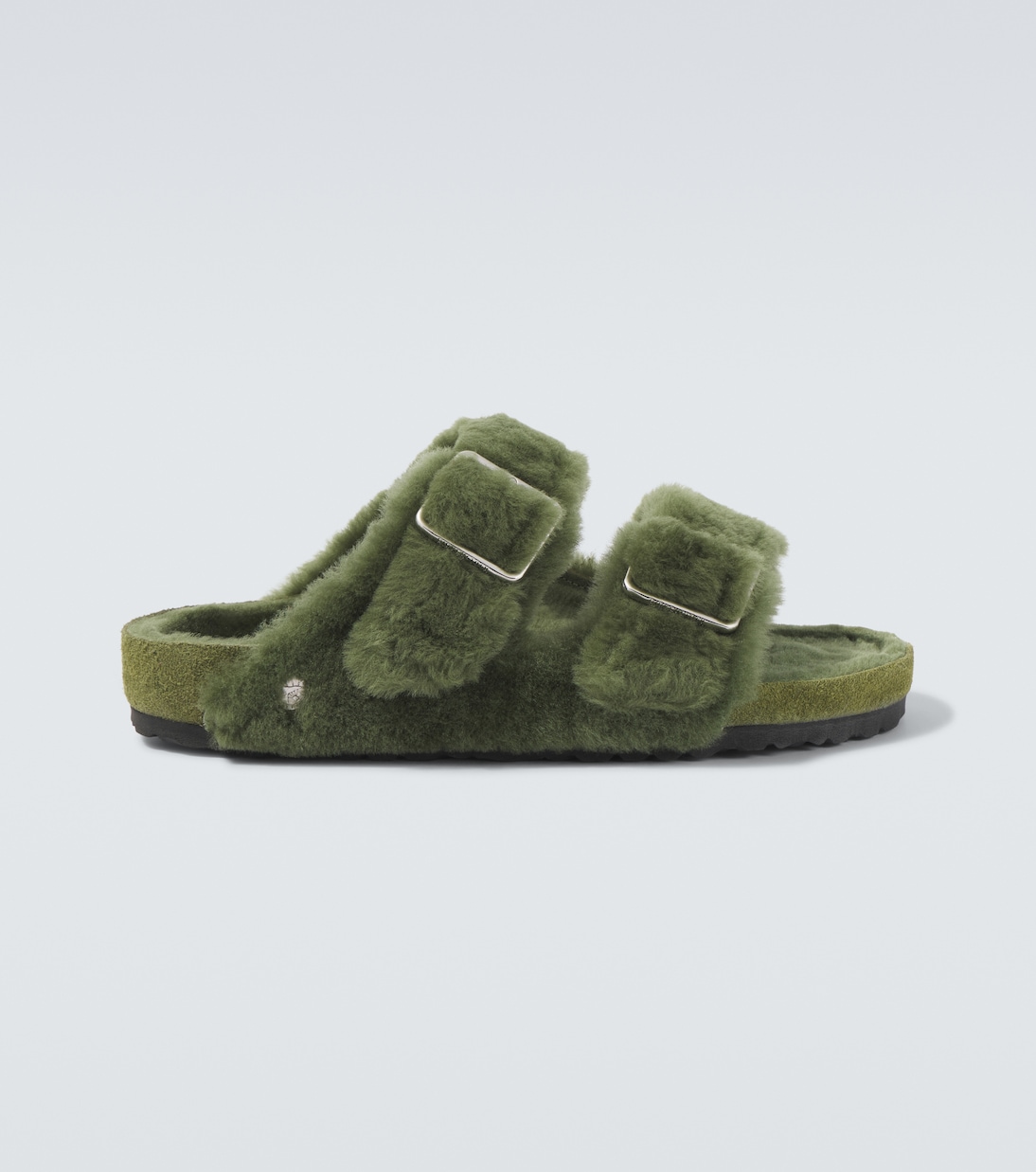 Arizona 1774 shearling-lined suede sandals | Birkenstock 1774