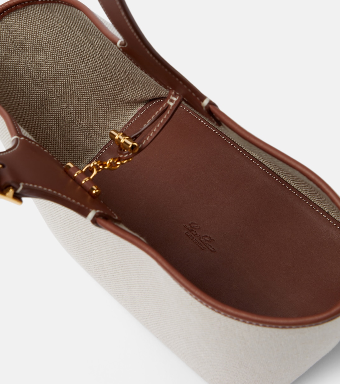 Borsa Bobbin in canvas | Loro Piana