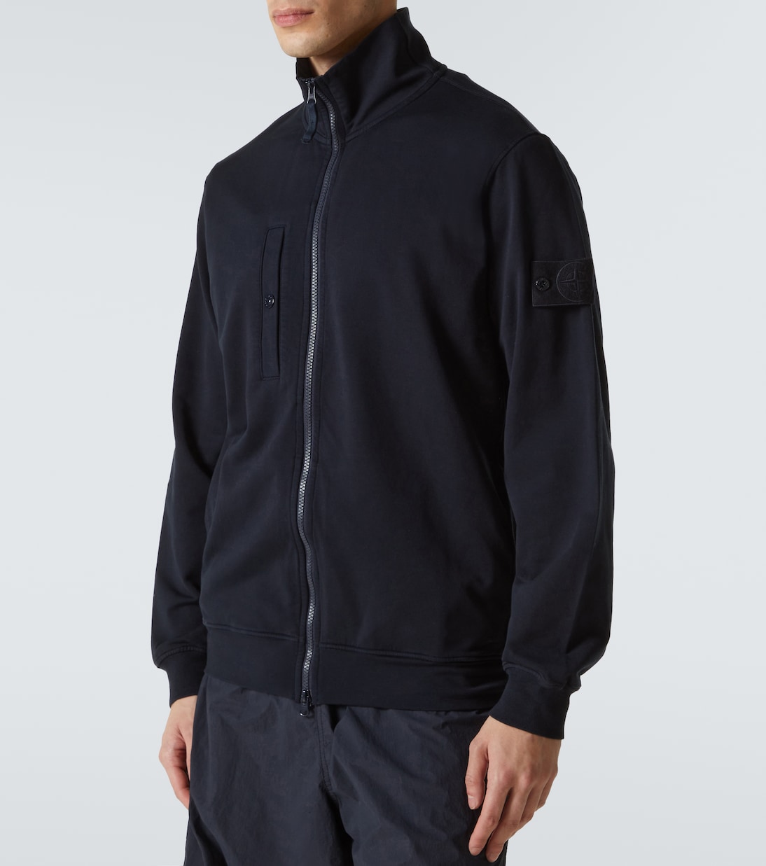 Cárdigan Ghost de mezcla de algodón | Stone Island