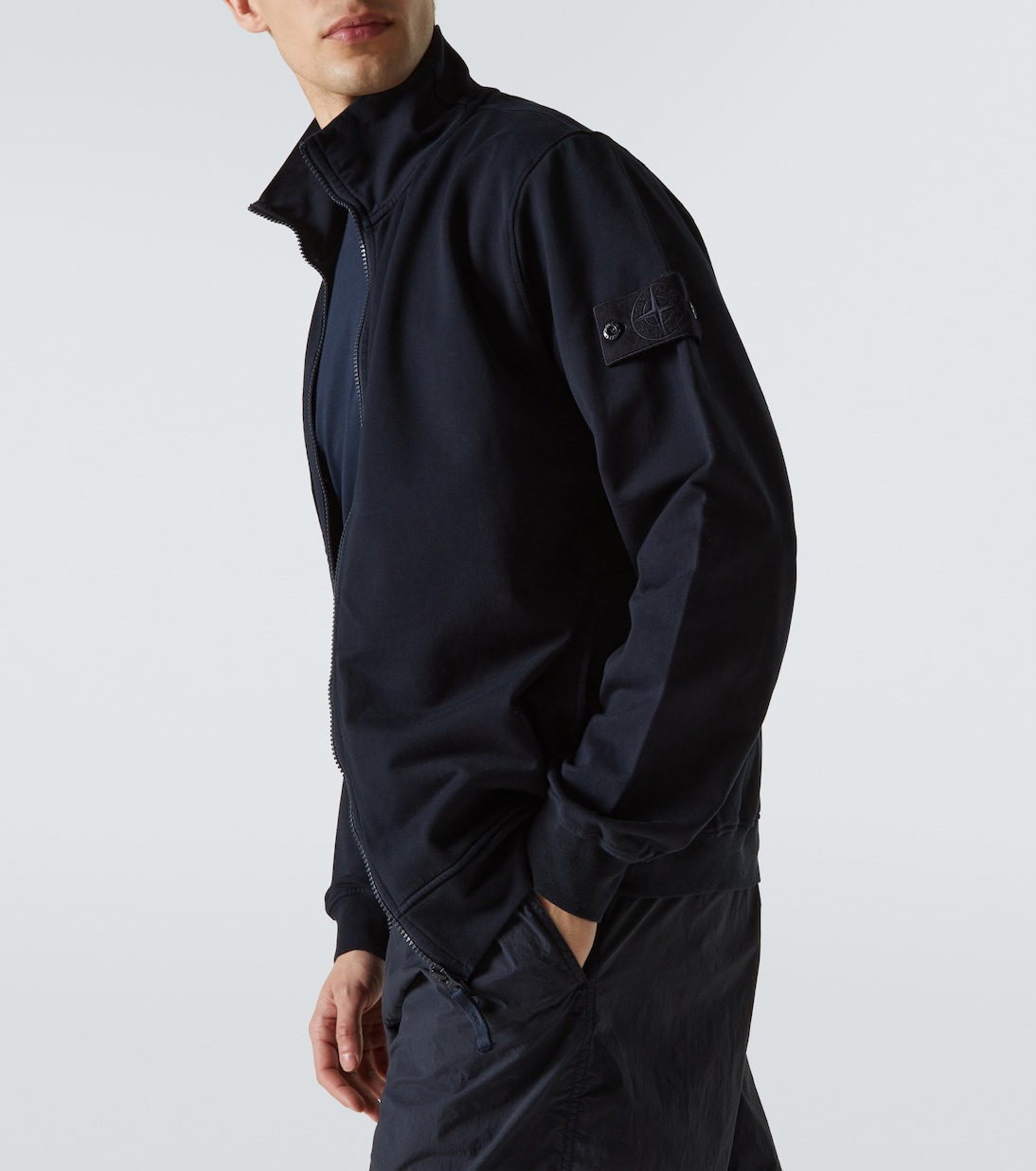Cárdigan Ghost de mezcla de algodón | Stone Island