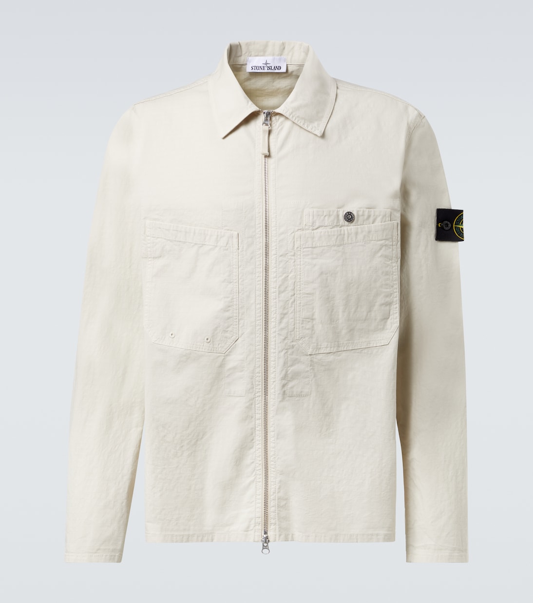 Hemdjacke aus einem Baumwollgemisch | Stone Island
