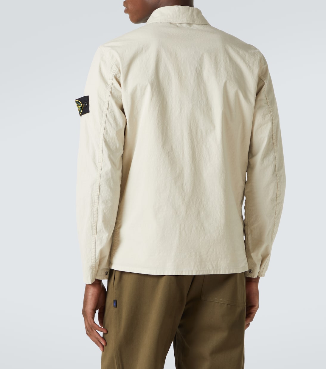 Hemdjacke aus einem Baumwollgemisch | Stone Island