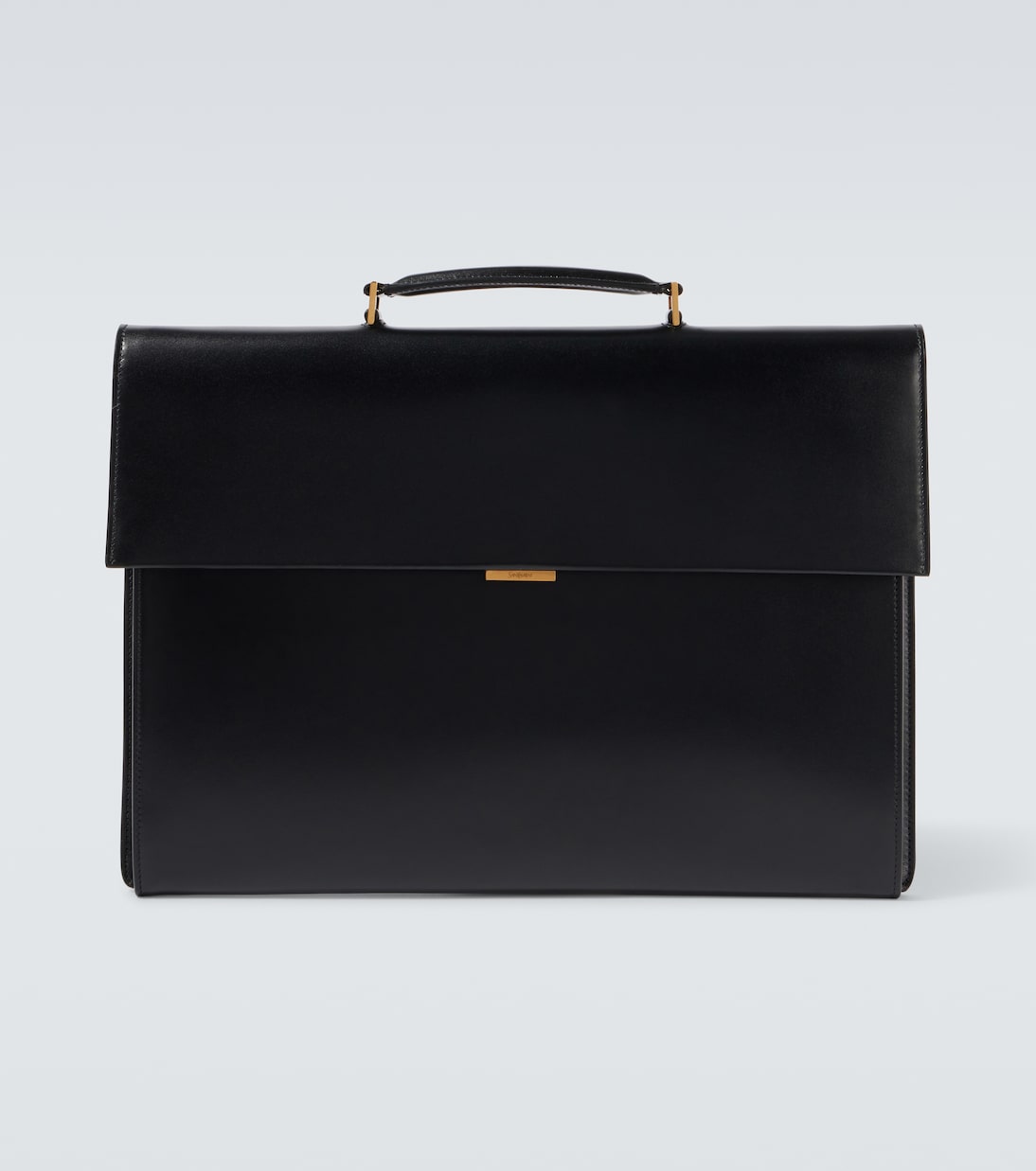 Leather briefcase | Saint Laurent