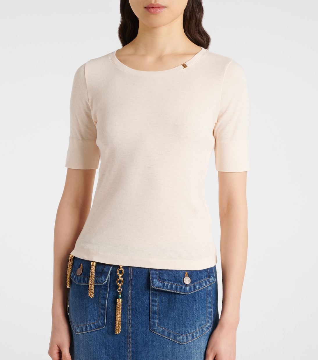 T-shirt in jersey di cotone | Chloé