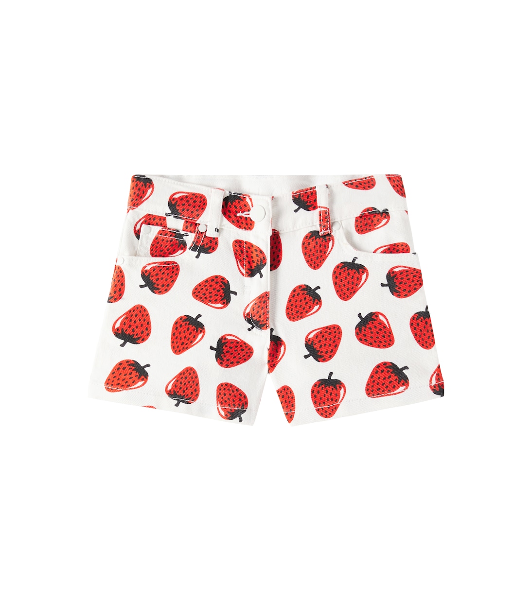 Printed denim shorts | Stella McCartney Kids