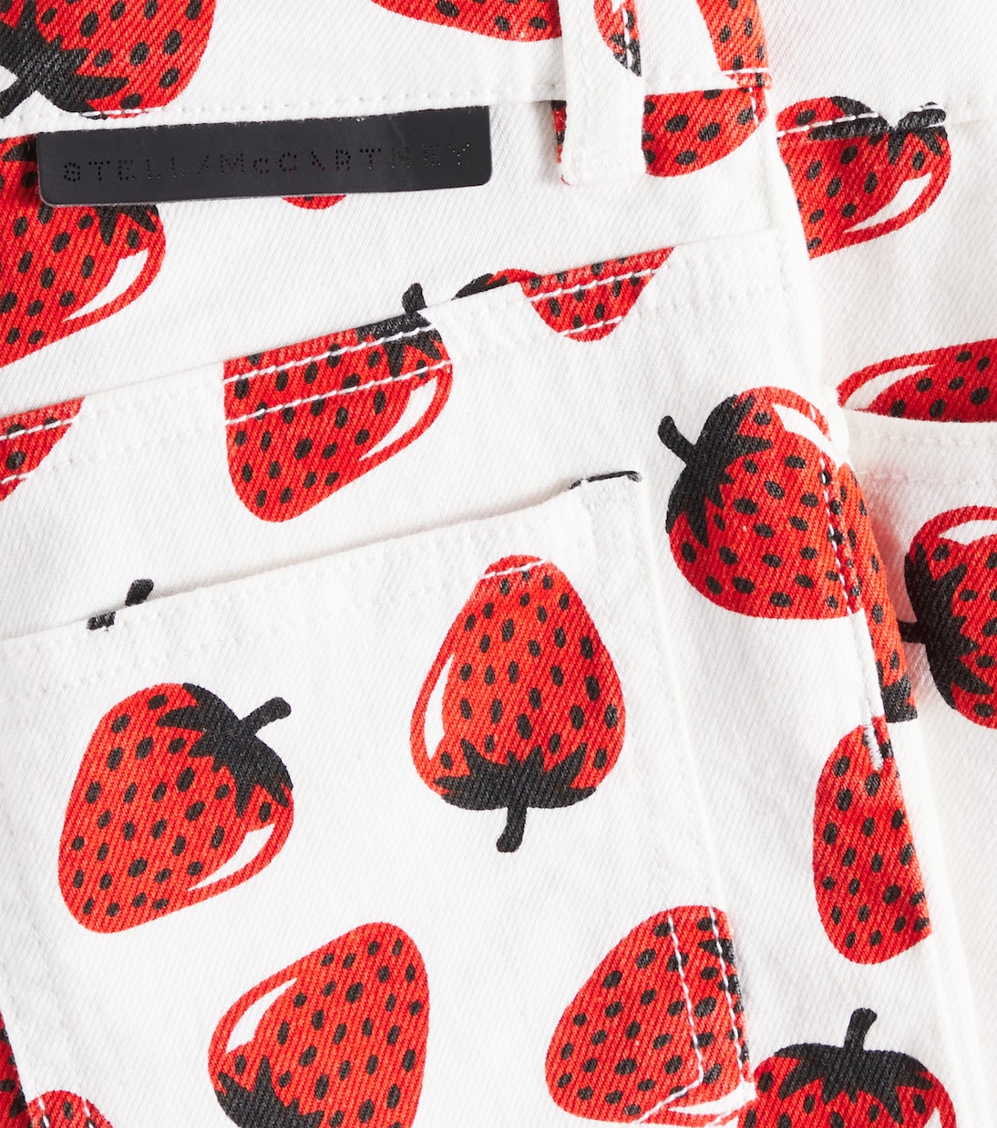 Printed denim shorts | Stella McCartney Kids