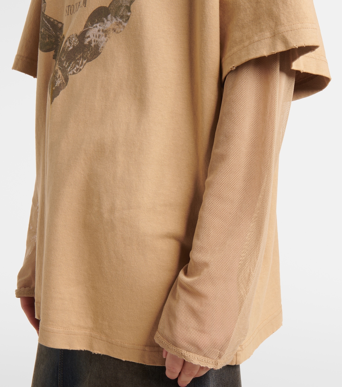 T-shirt in cotone con stampa | Acne Studios