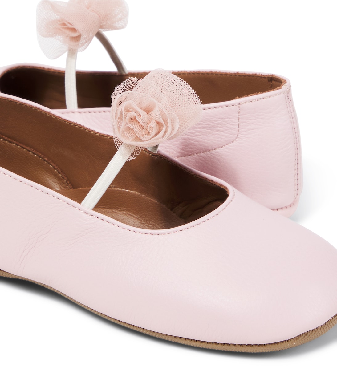 Ballerine in pelle con fiocco | PèPè