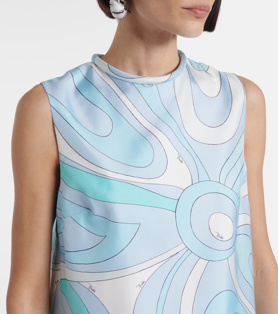 Robe Marmo en soie | Pucci